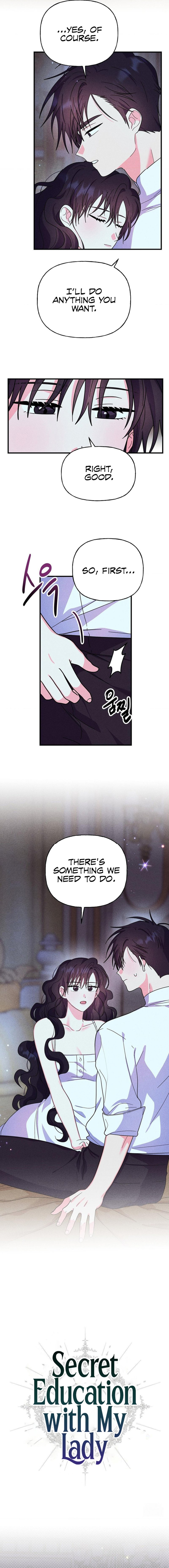 Secret Education with My Lady chapter 6 page 2
