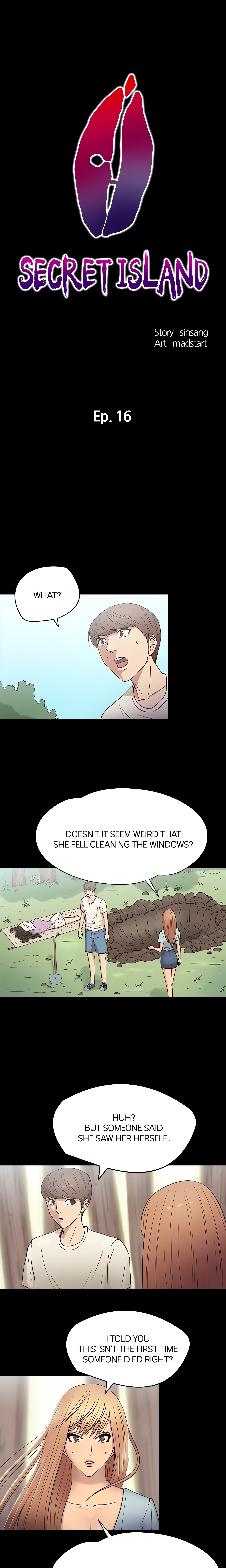 Secret Island (Official) chapter 16 page 1