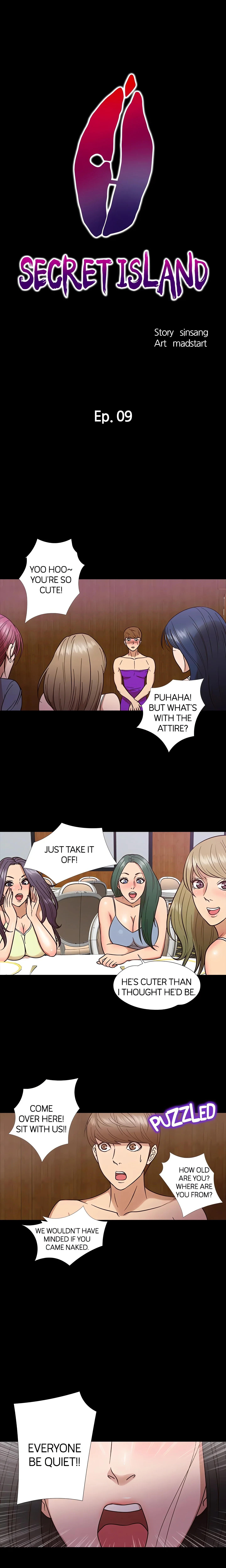 Secret Island (Official) chapter 9 page 1