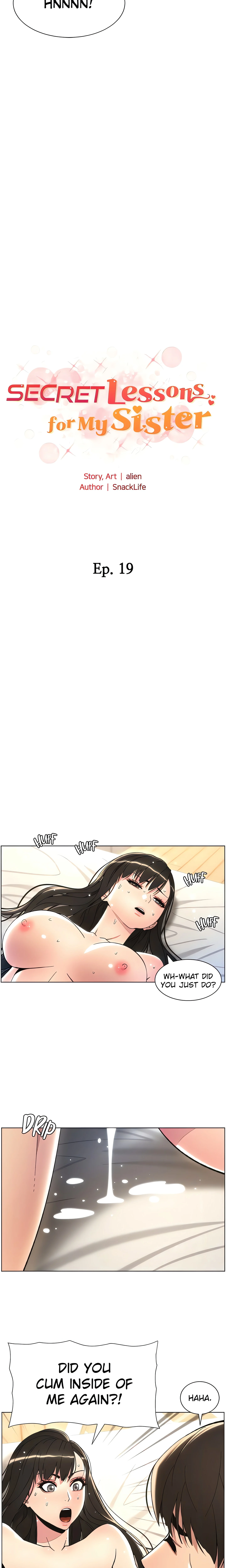 Secret Lessons for My Sister (Official) chapter 19 page 3