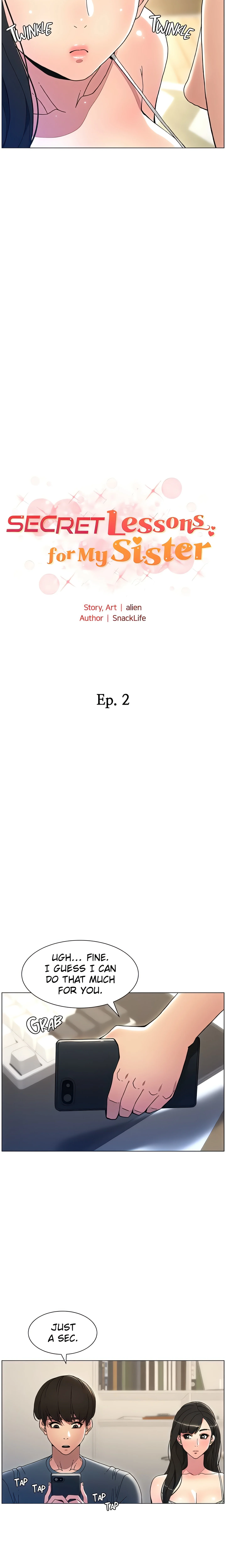 Secret Lessons for My Sister (Official) chapter 2 page 6