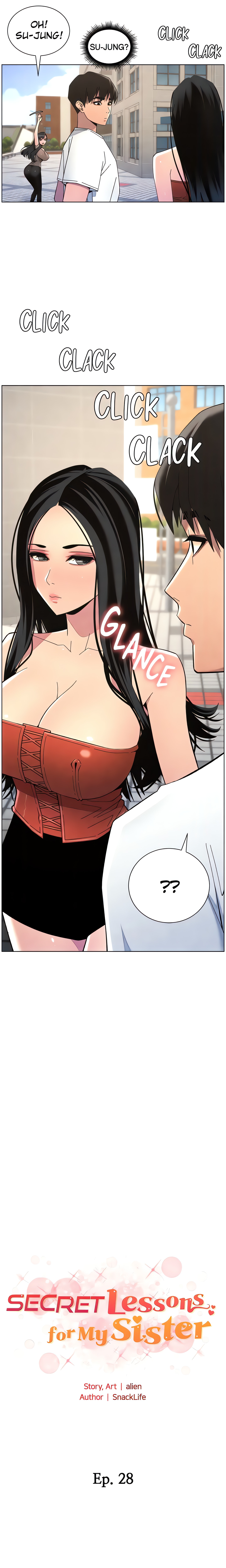 Secret Lessons for My Sister (Official) chapter 28 page 2