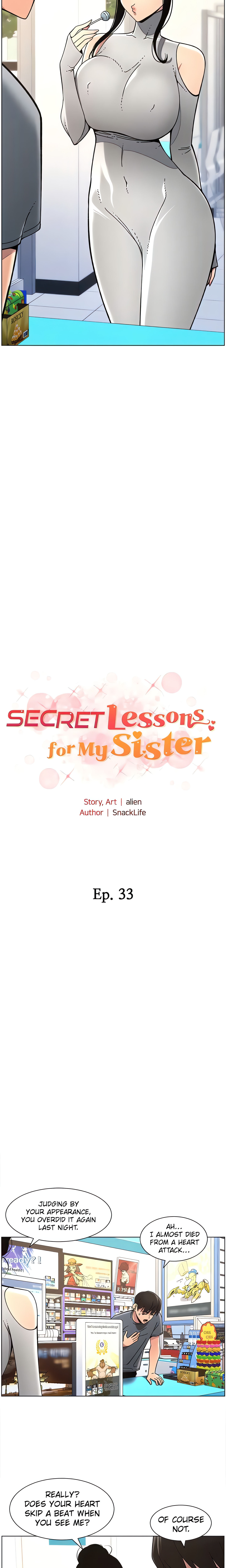 Secret Lessons for My Sister (Official) chapter 33 page 2