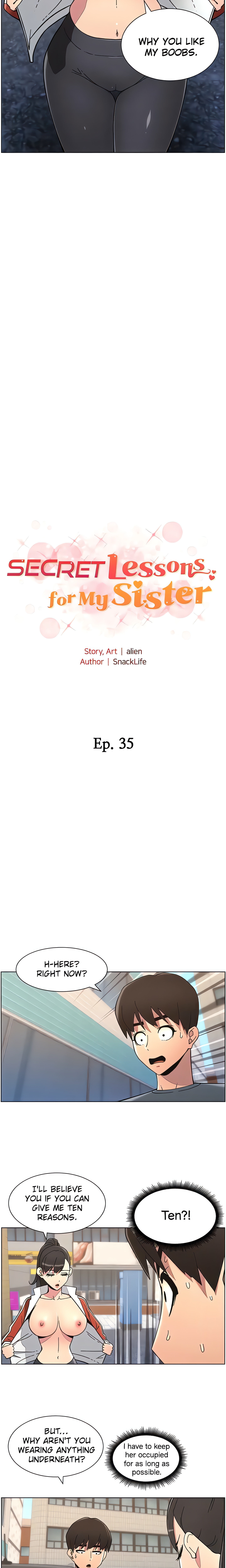Secret Lessons for My Sister (Official) chapter 35 page 2