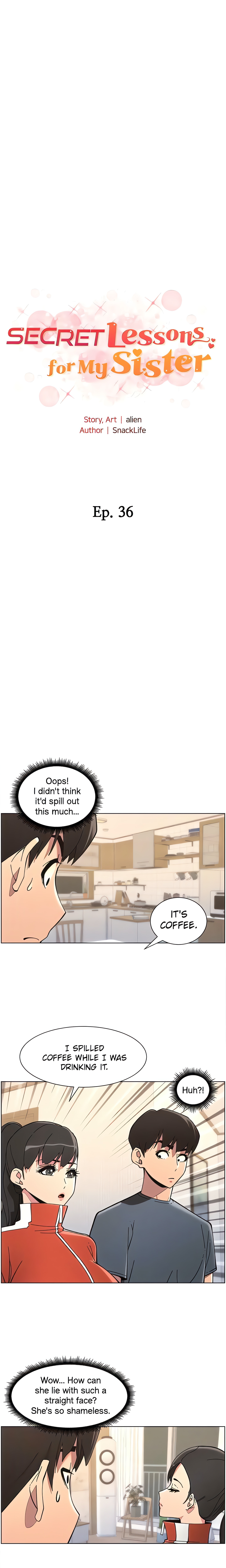 Secret Lessons for My Sister (Official) chapter 36 page 2