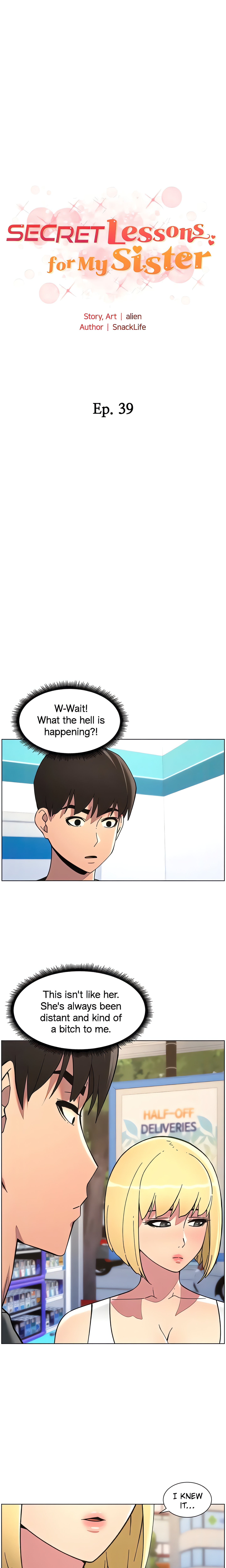 Secret Lessons for My Sister (Official) chapter 39 page 3