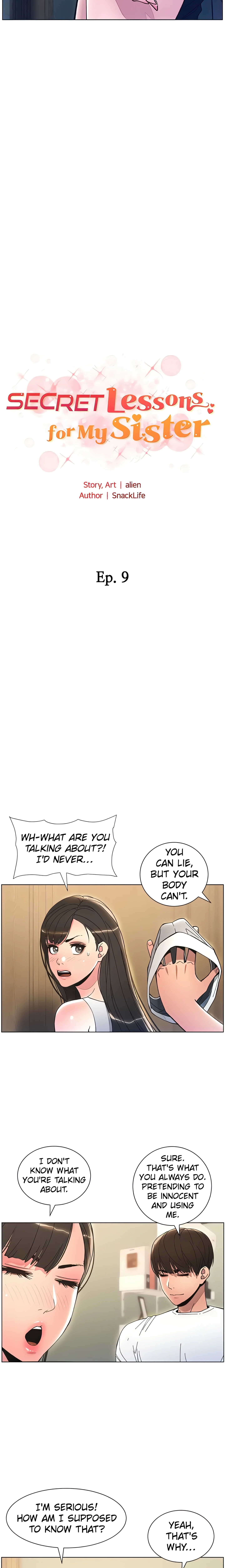 Secret Lessons for My Sister (Official) chapter 9 page 3