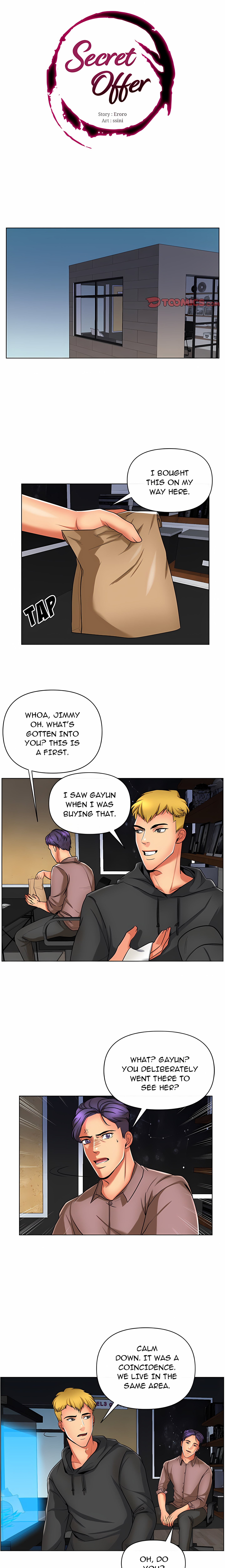 Secret Offer chapter 11 page 1