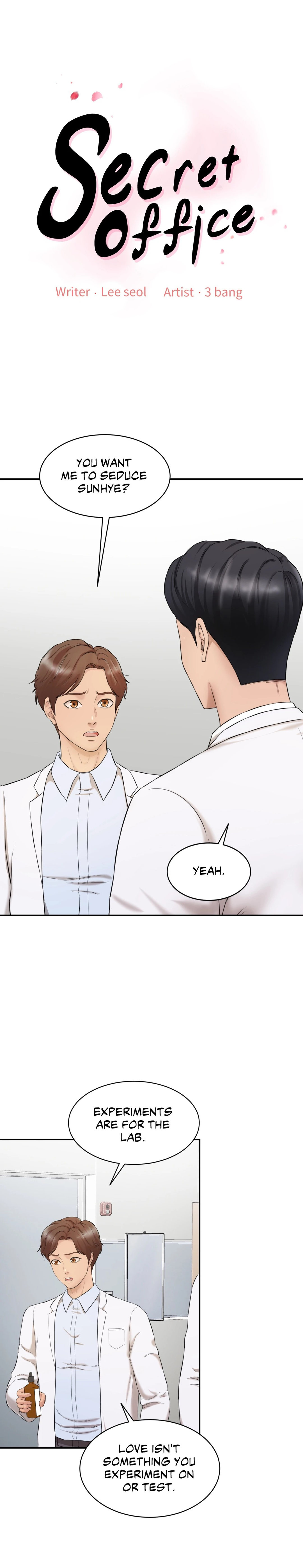 Secret Office chapter 3 page 1
