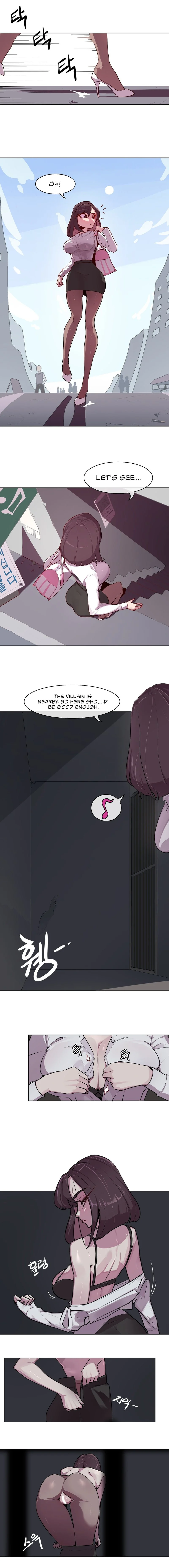 Secret! Orgasm Hero chapter 2 page 1