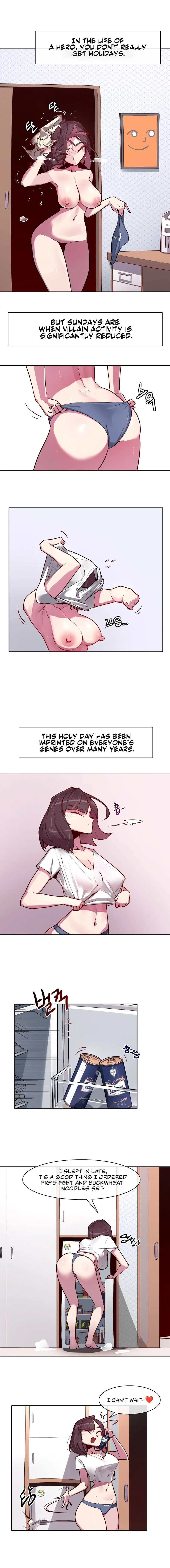Secret! Orgasm Hero chapter 3 page 4