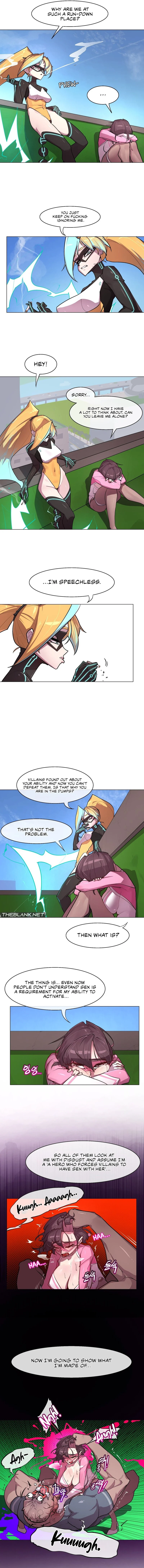 Secret! Orgasm Hero chapter 5 page 2