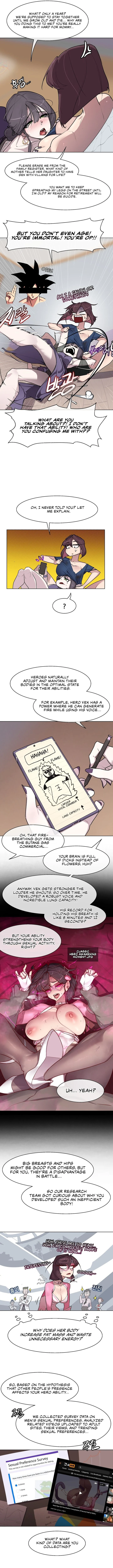 Secret! Orgasm Hero chapter 8 page 4