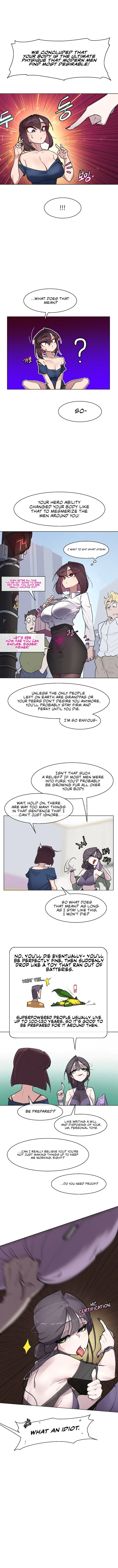 Secret! Orgasm Hero chapter 8 page 5