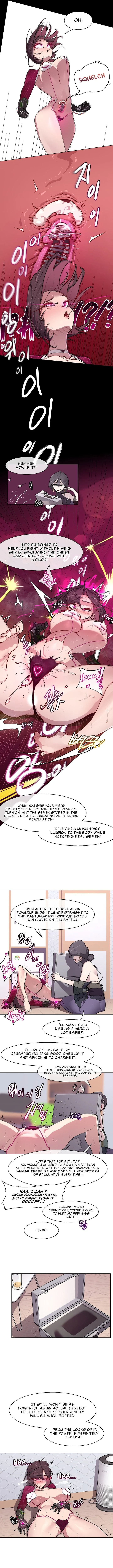 Secret! Orgasm Hero chapter 8 page 8