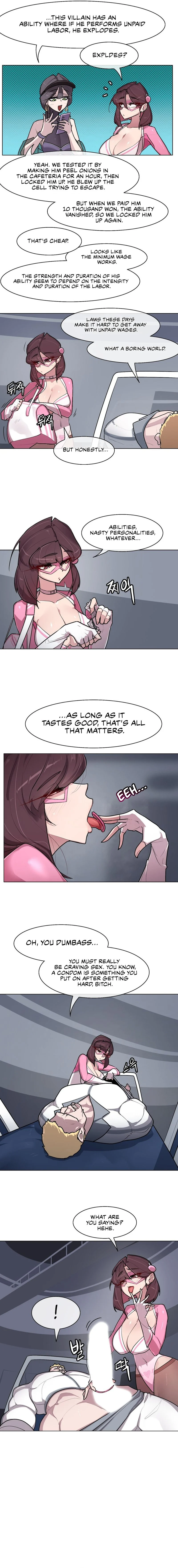 Secret! Orgasm Hero chapter 9 page 2
