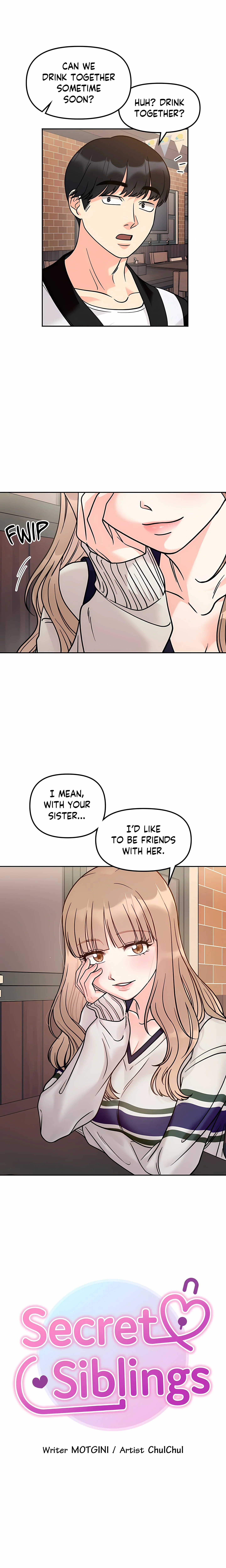 Secret Siblings (Uncensored) chapter 13 page 1