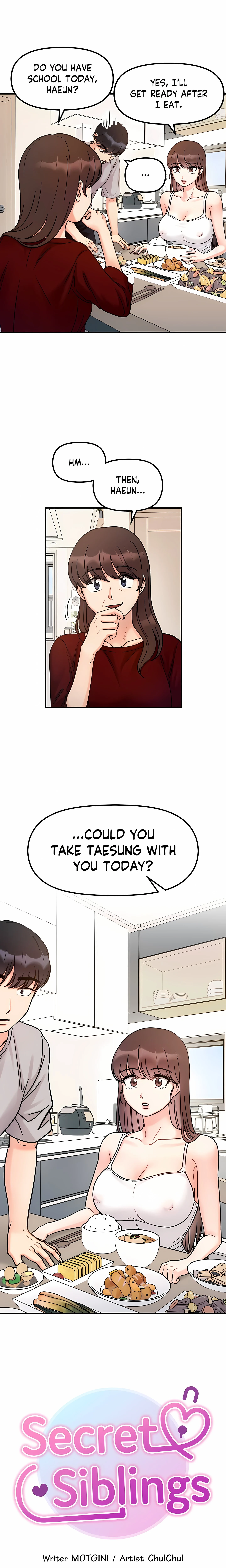 Secret Siblings (Uncensored) chapter 33 page 1