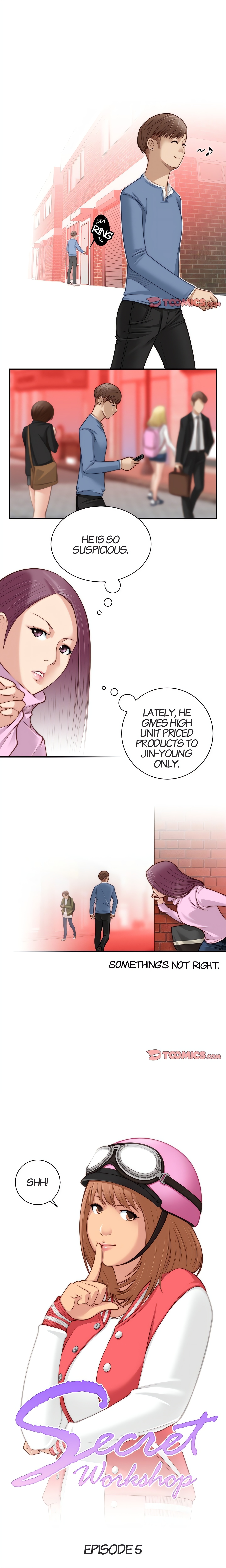 Secret Workshop chapter 5 page 1