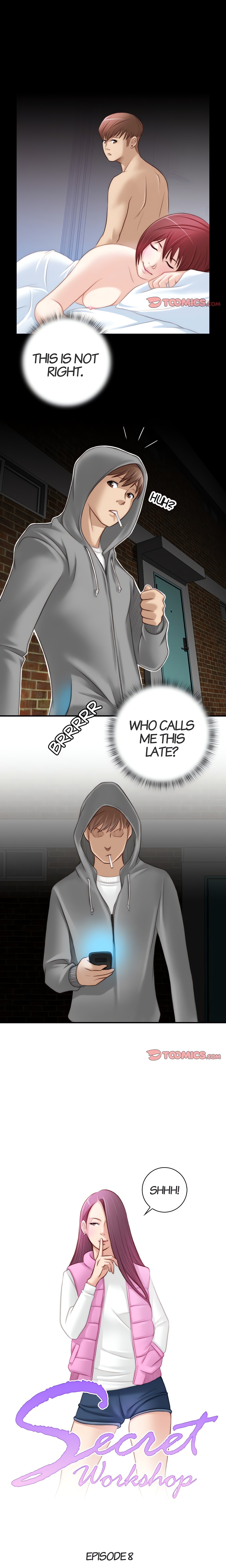 Secret Workshop chapter 8 page 1