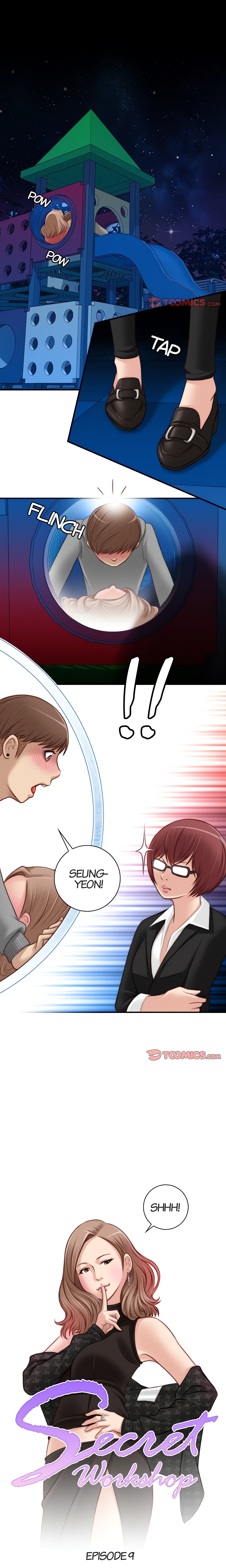 Secret Workshop chapter 9 page 1