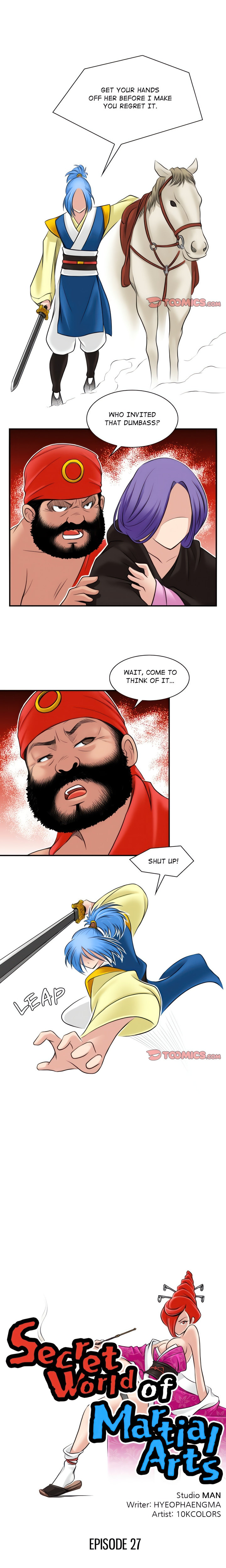 Secret World of Martial Arts chapter 27 page 1