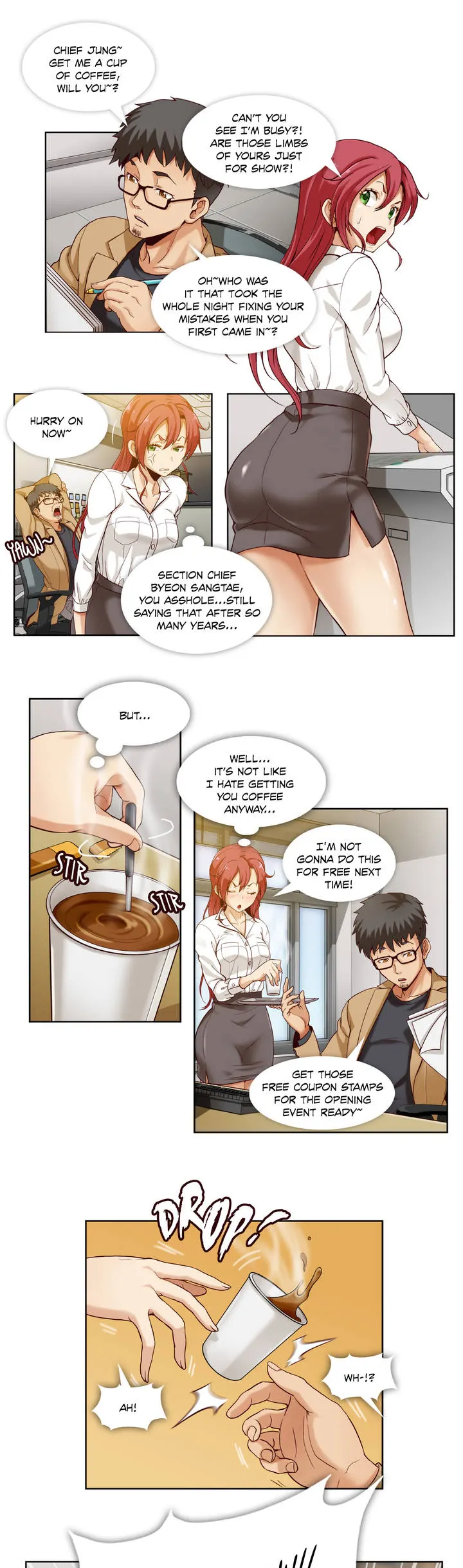 Secret X Folder chapter 1 page 1