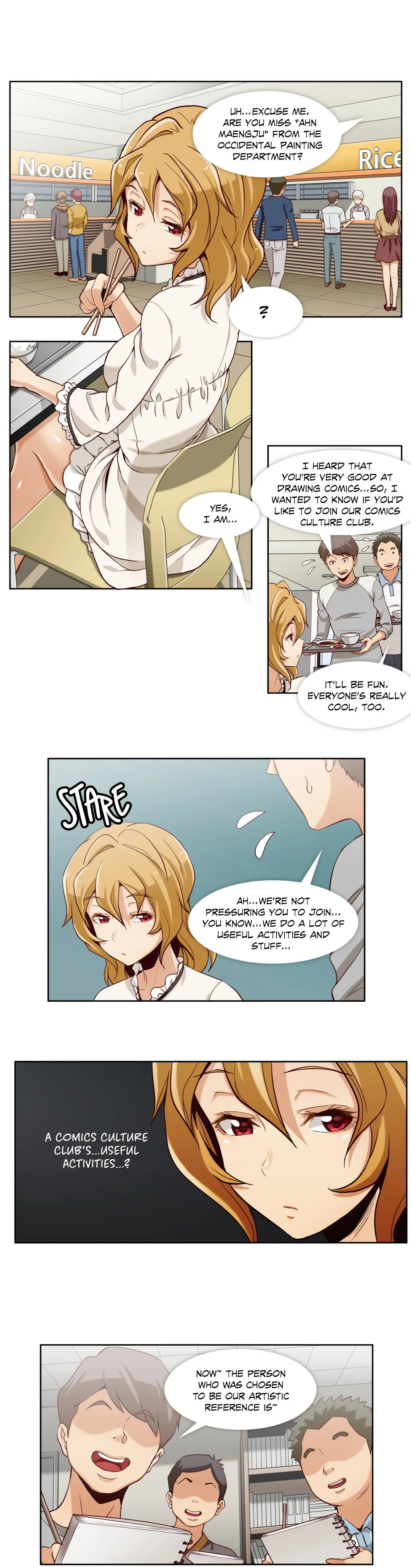 Secret X Folder chapter 3 page 1