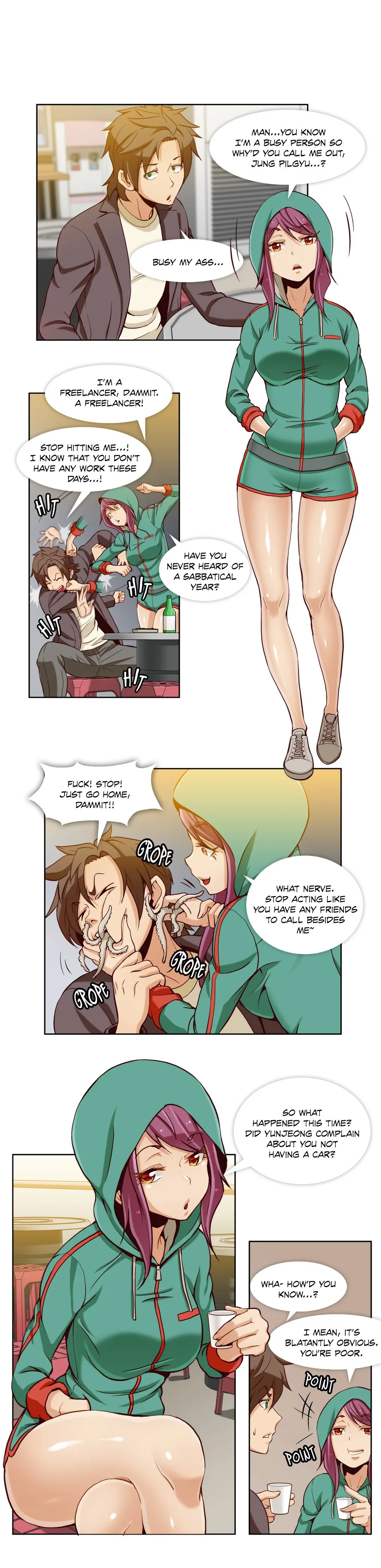 Secret X Folder chapter 8 page 1