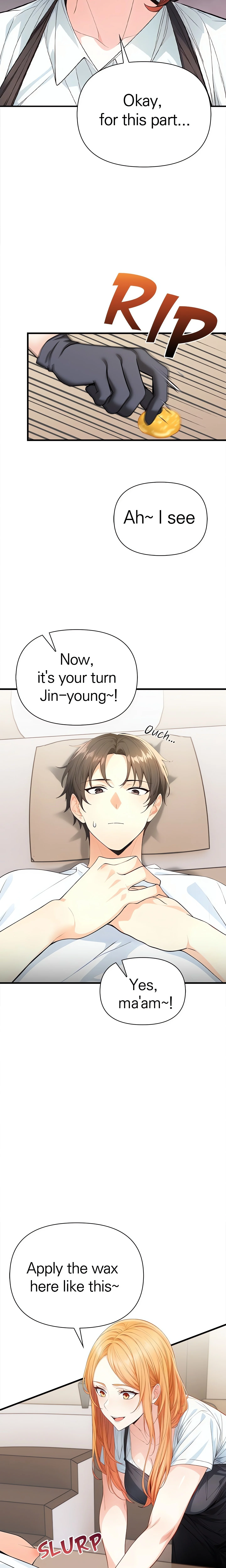 Seductive Curves: The Waxing Shop Managers chapter 2 page 17