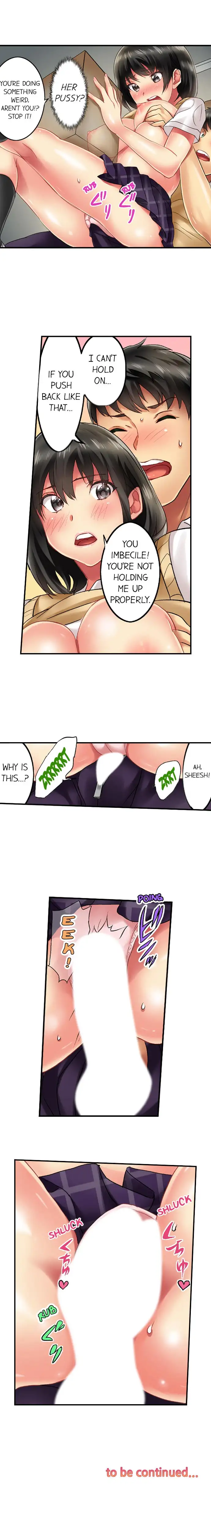 Seeing Her Panties Lets Me Stick In chapter 4 page 9