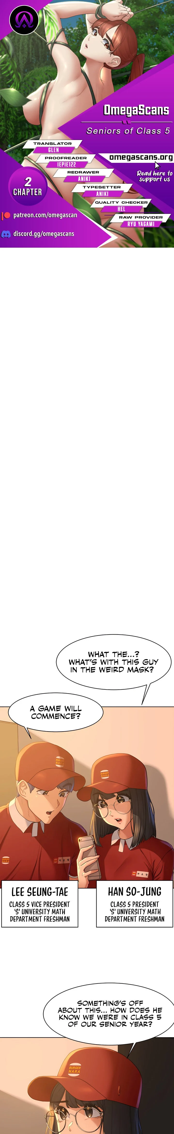 Seniors of Class 5 chapter 2 page 1