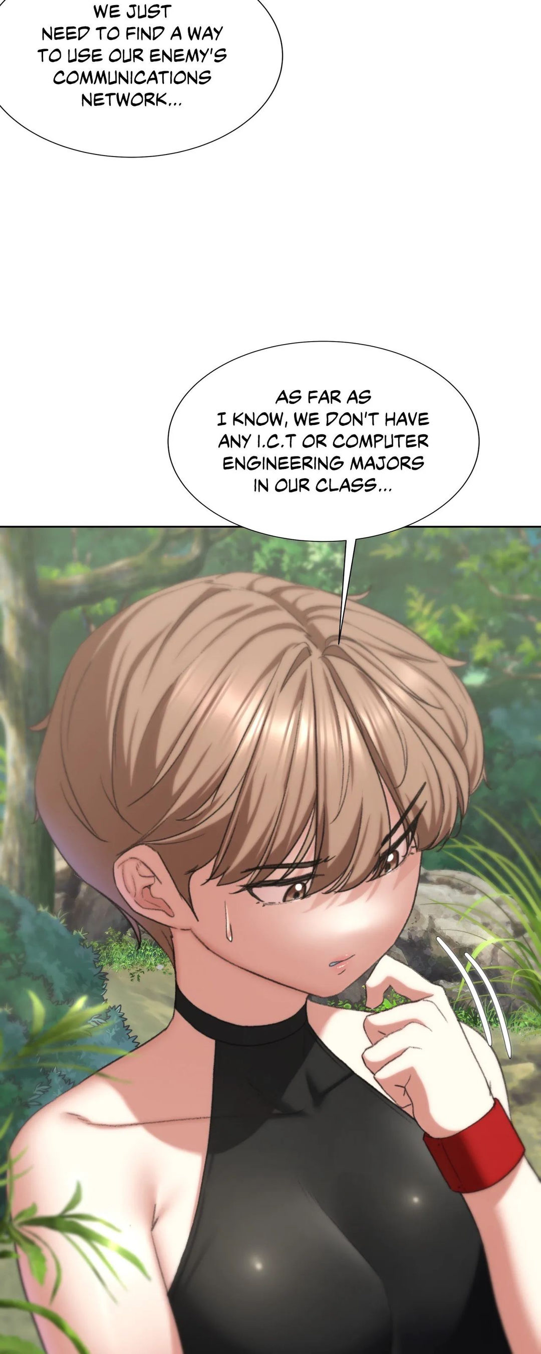 Seniors of Class 5 chapter 40 page 71