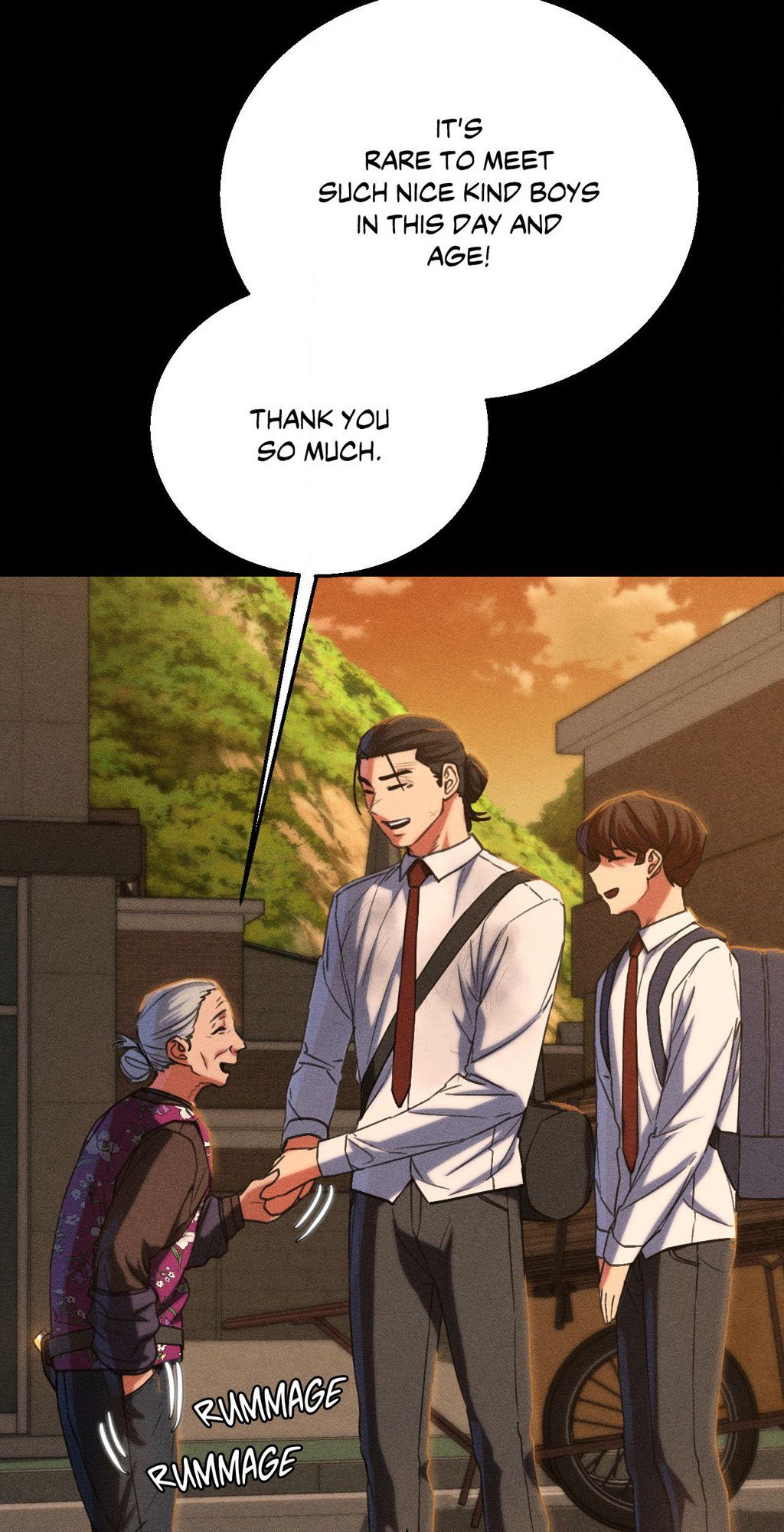 Seniors of Class 5 chapter 92 page 46