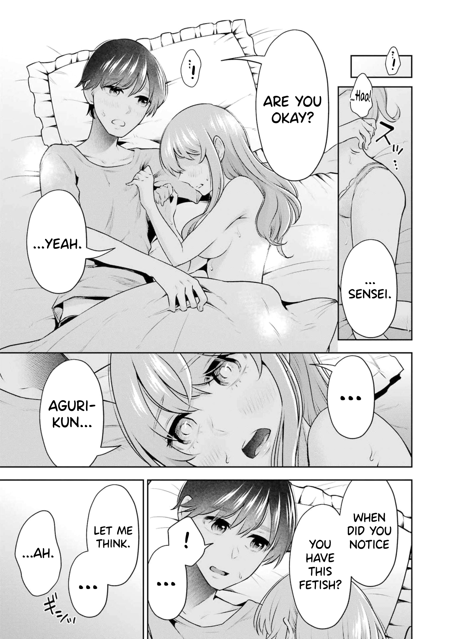 Sensei No Koto, Kusugutte Ageru chapter 18 page 13
