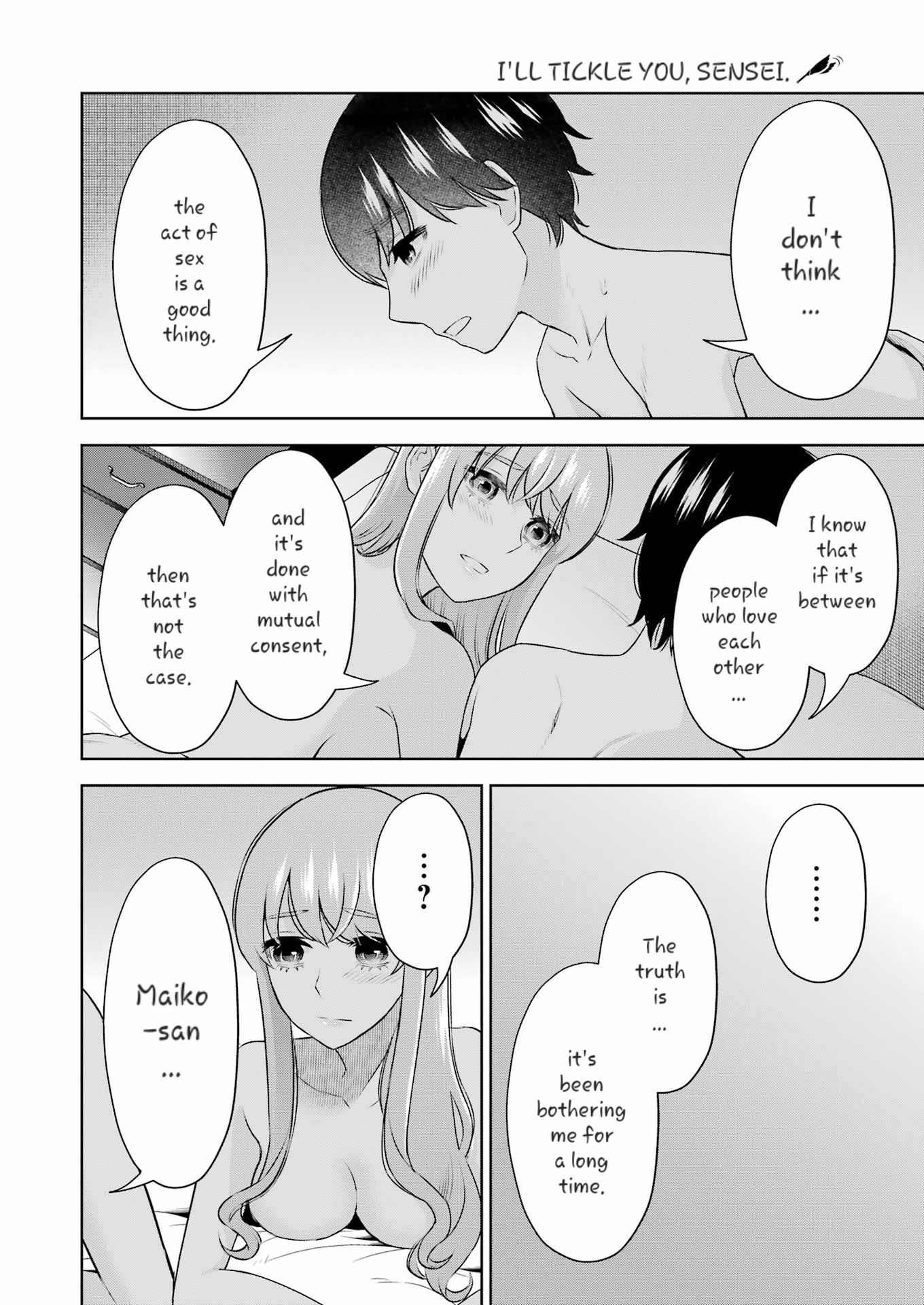 Sensei No Koto, Kusugutte Ageru chapter 34 page 20