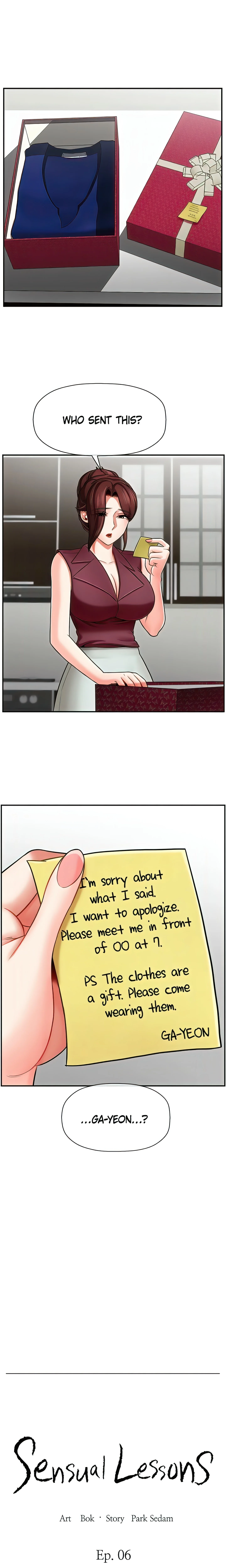 Sensual Lessons (Official Uncensored) chapter 6 page 1