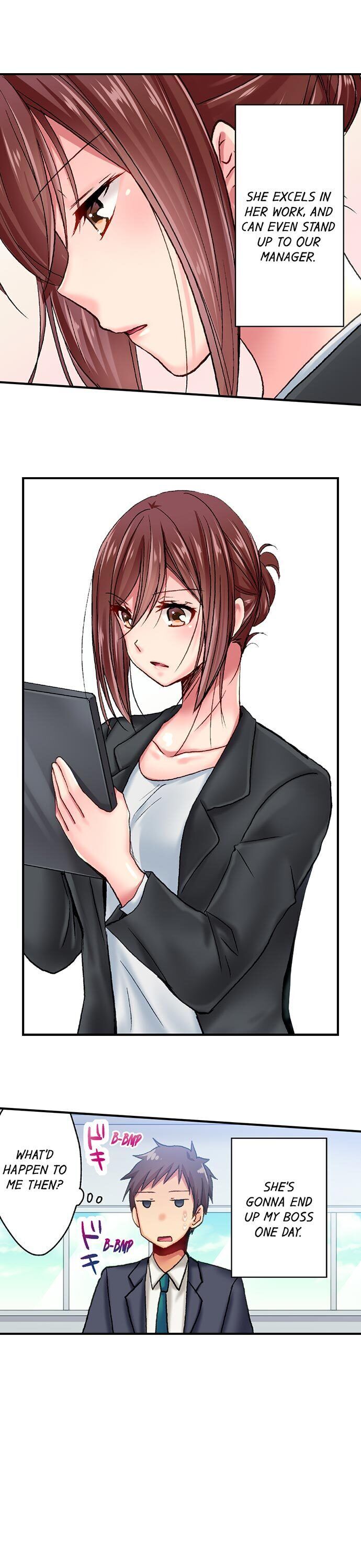 Serious Lady Loosens Up When Drunk chapter 1 page 8