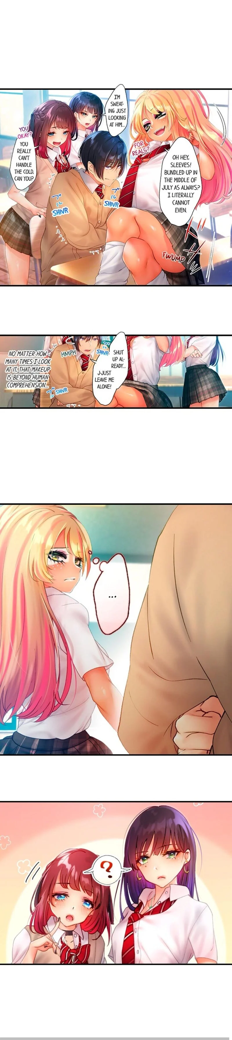 Sex in a Sauna with a No Makeup Gyaru chapter 1 page 2
