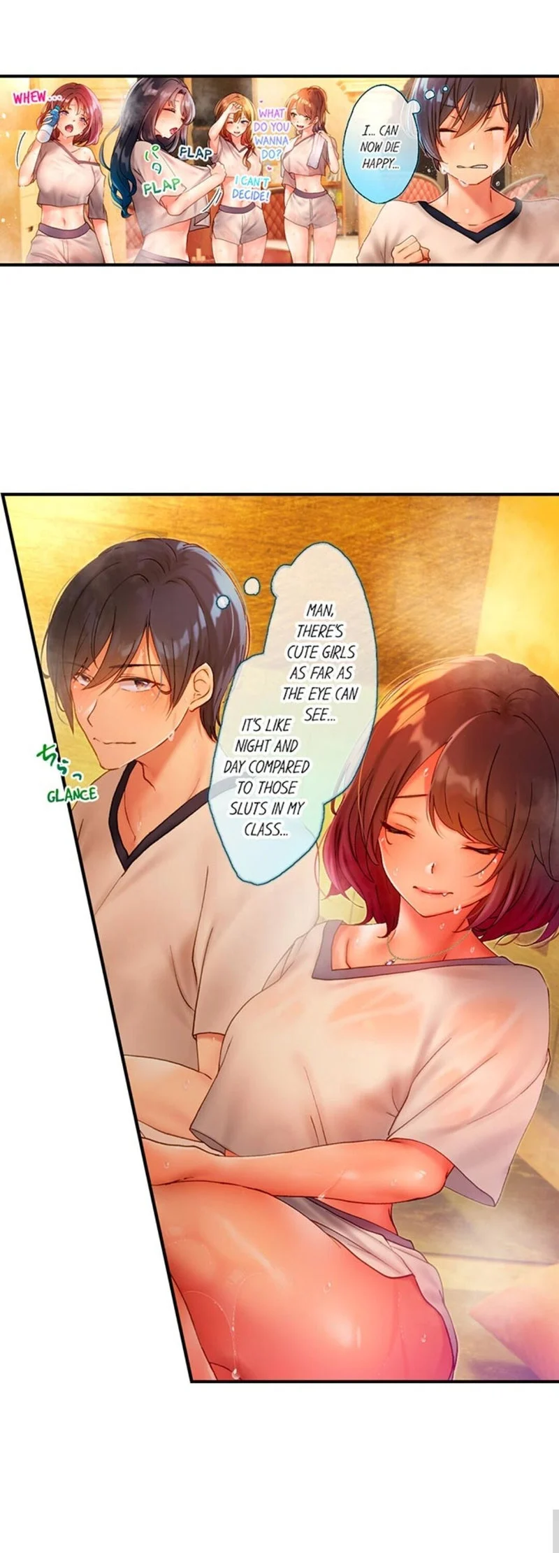 Sex in a Sauna with a No Makeup Gyaru chapter 1 page 5