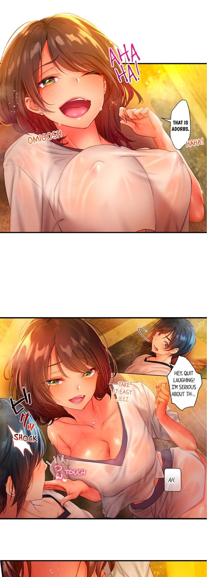 Sex in a Sauna with a No Makeup Gyaru chapter 1 page 12