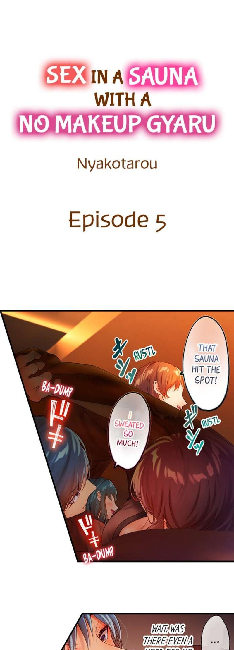 Sex in a Sauna with a No Makeup Gyaru chapter 5 page 1