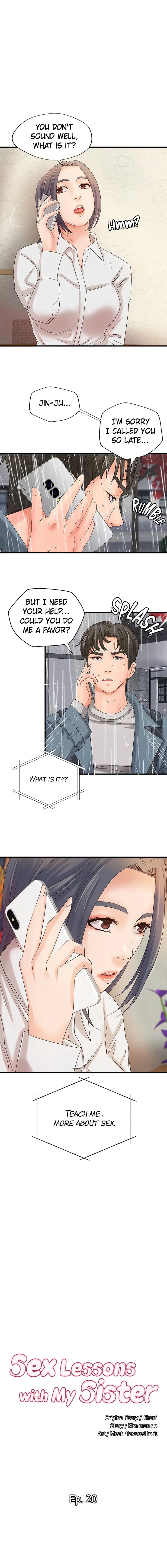 Sex Lessons with My Sister (Official) chapter 20 page 1