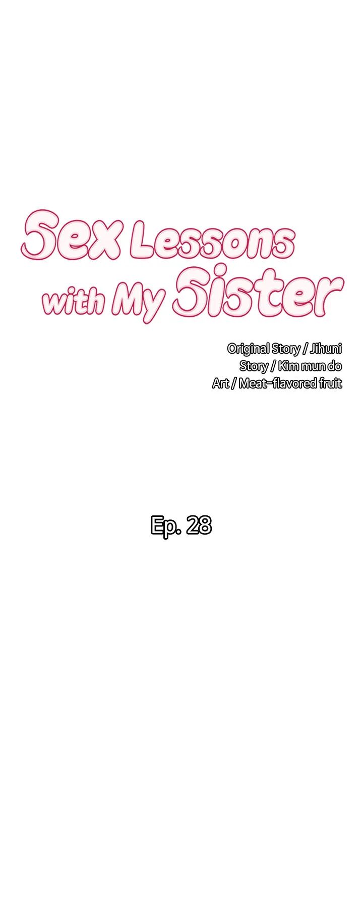 Sex Lessons with My Sister (Official) chapter 28 page 4