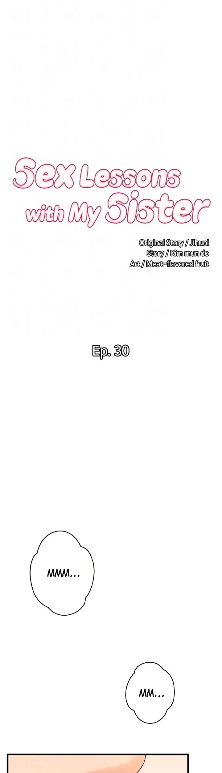 Sex Lessons with My Sister (Official) chapter 30 page 4