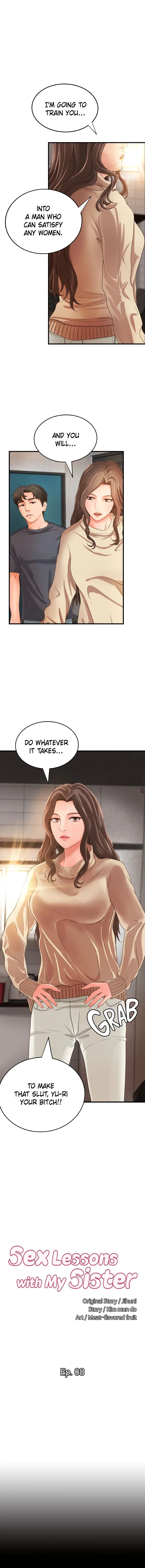 Sex Lessons with My Sister (Official) chapter 8 page 1