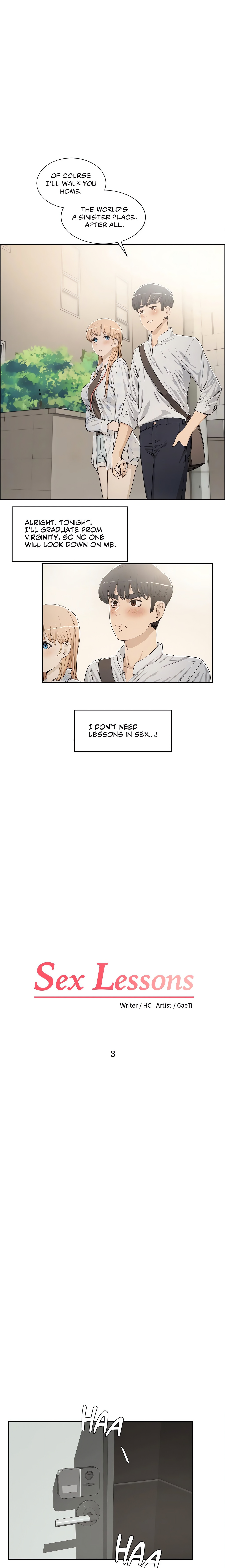 Sex Lessons chapter 3 page 1