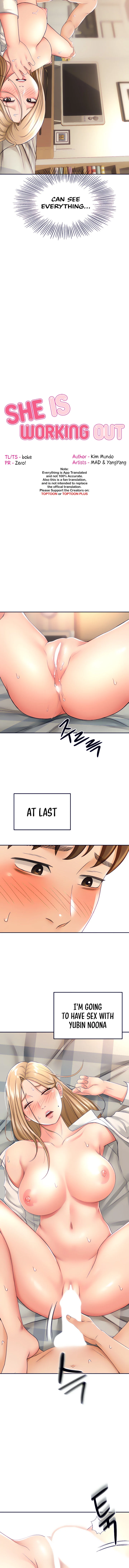 She is Working Out chapter 17 page 2