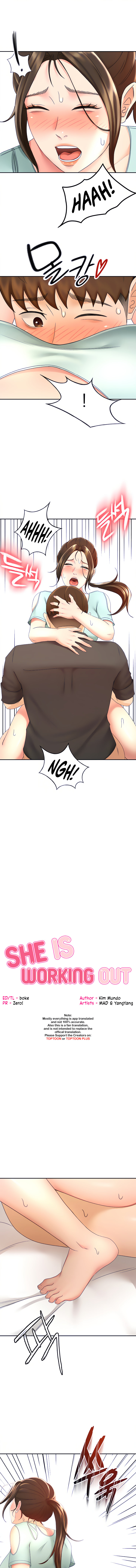 She is Working Out chapter 36 page 1