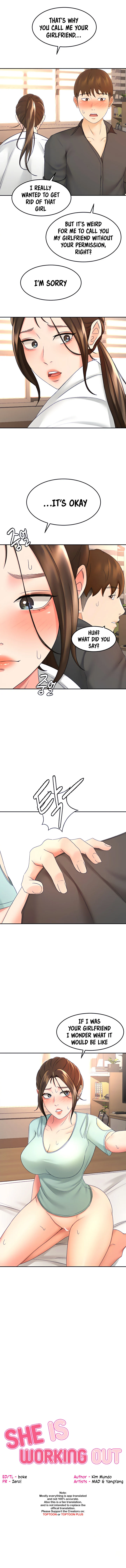 She is Working Out chapter 37 page 1